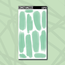Load image into Gallery viewer, Large Green Plantchette Swatch Sticker Sheet
