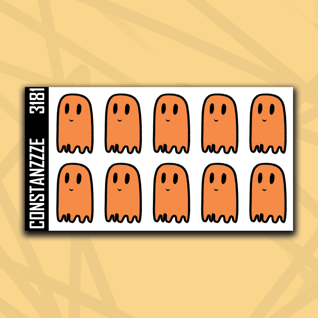318 Ghostie Notes Sticker Sheet