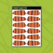 Load image into Gallery viewer, Traditional Stripes Medium Swatch Sticker Sheet
