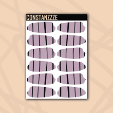 Load image into Gallery viewer, Pastel Stripes Medium Swatch Sticker Sheet
