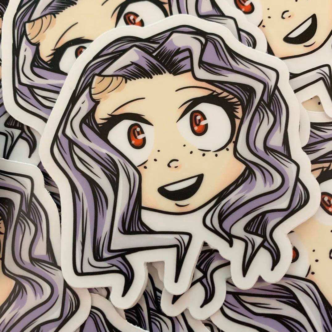Eri Clear Vinyl Sticker – Constanzzze