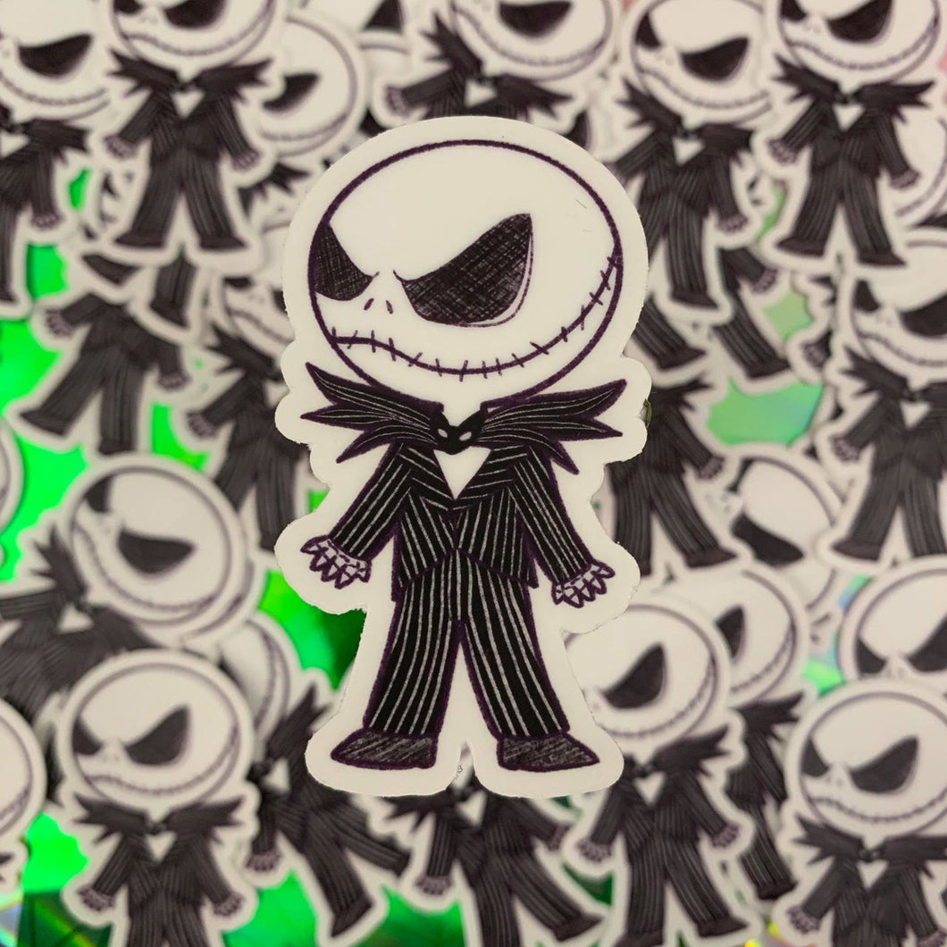 Jack Clear Vinyl Sticker