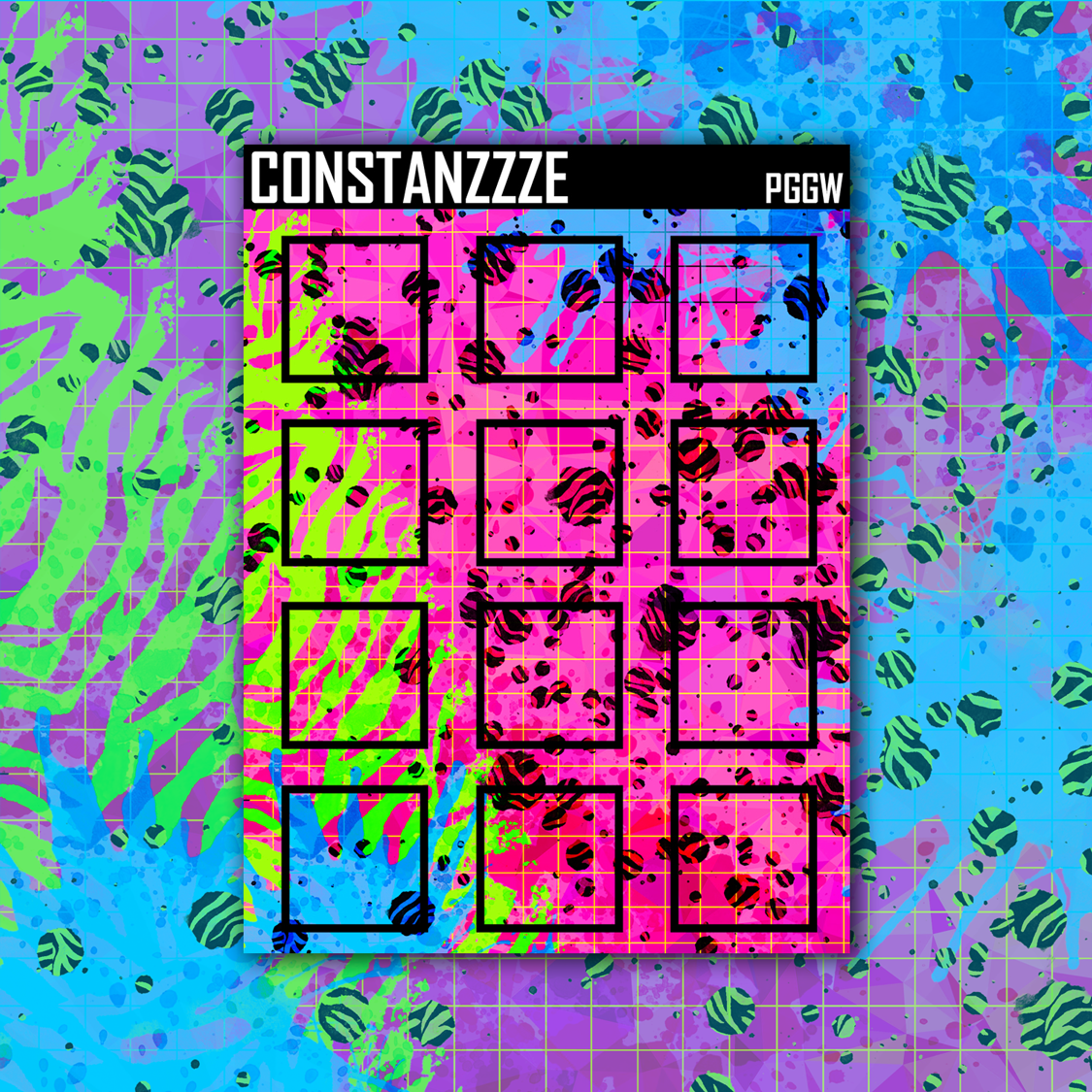 Neon Go Wild Small Sticky Notes – Constanzzze