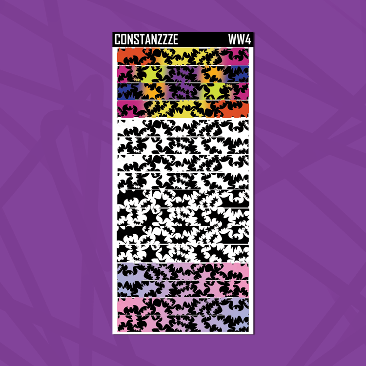 Battie Weeks Washi Strip Sticker Sheet