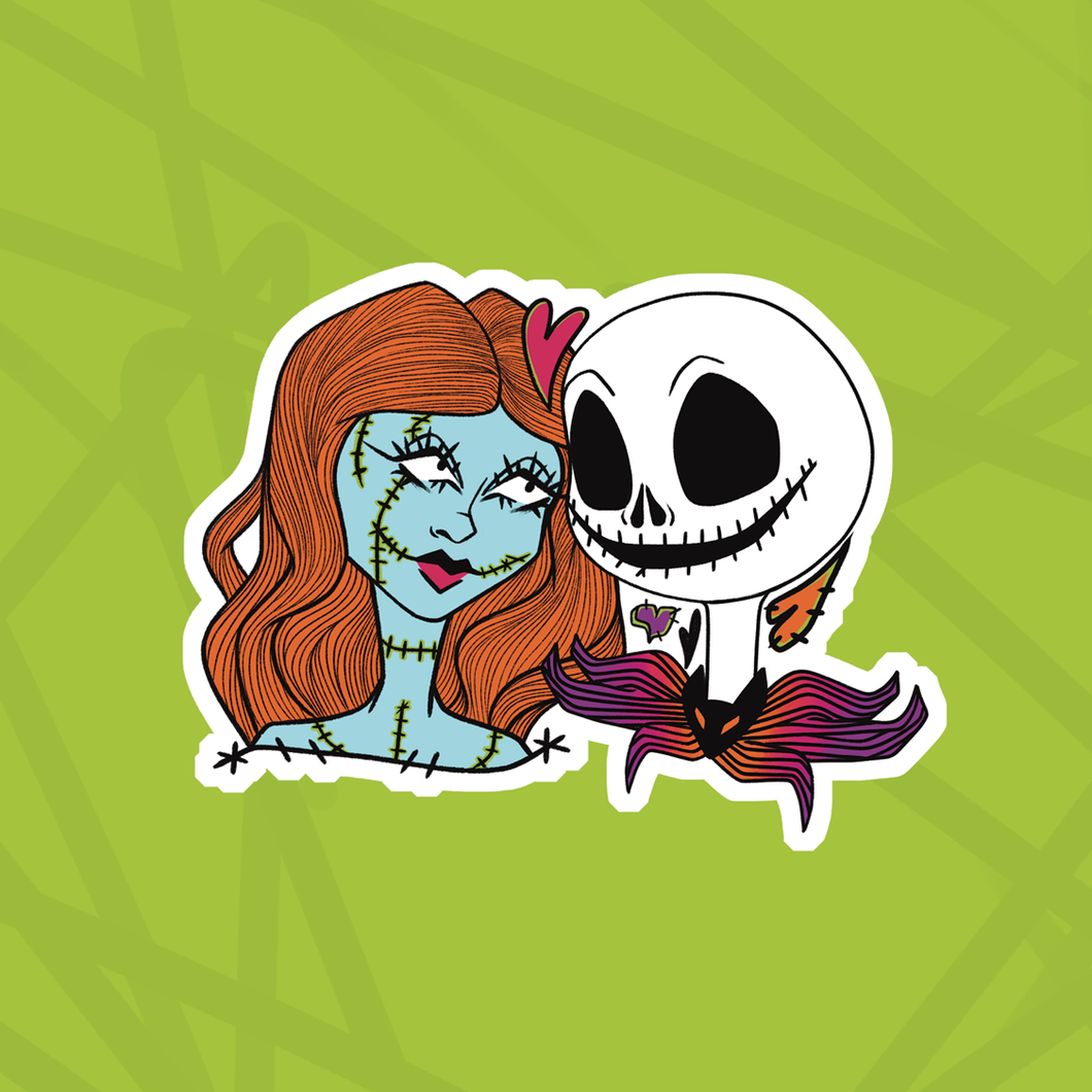 Traditional Jack and Sally Die Cut