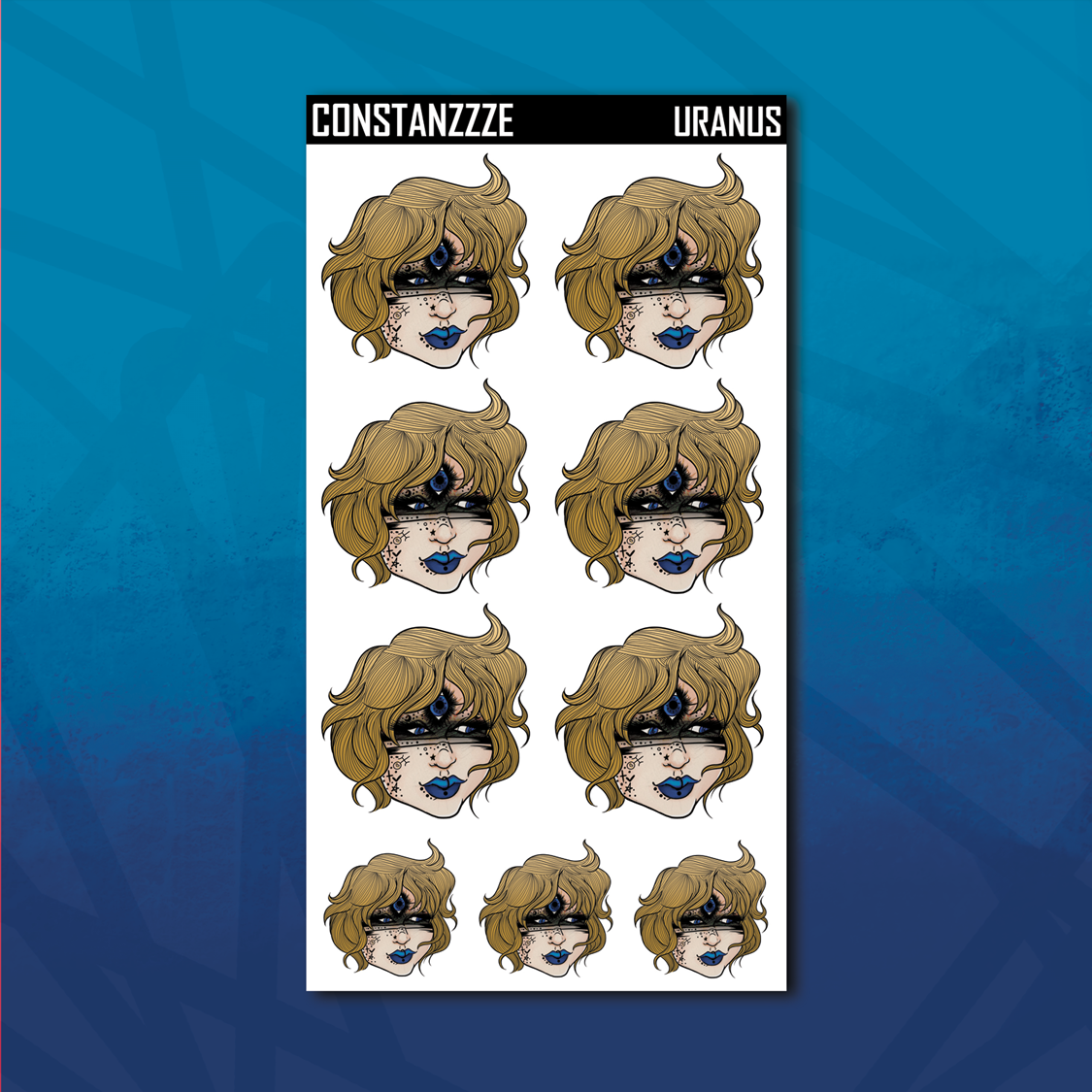 Uranus Oracle Sticker Sheet – Constanzzze