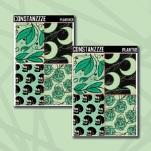 Load image into Gallery viewer, Green Plantchette Deco Box Sticker Sheet

