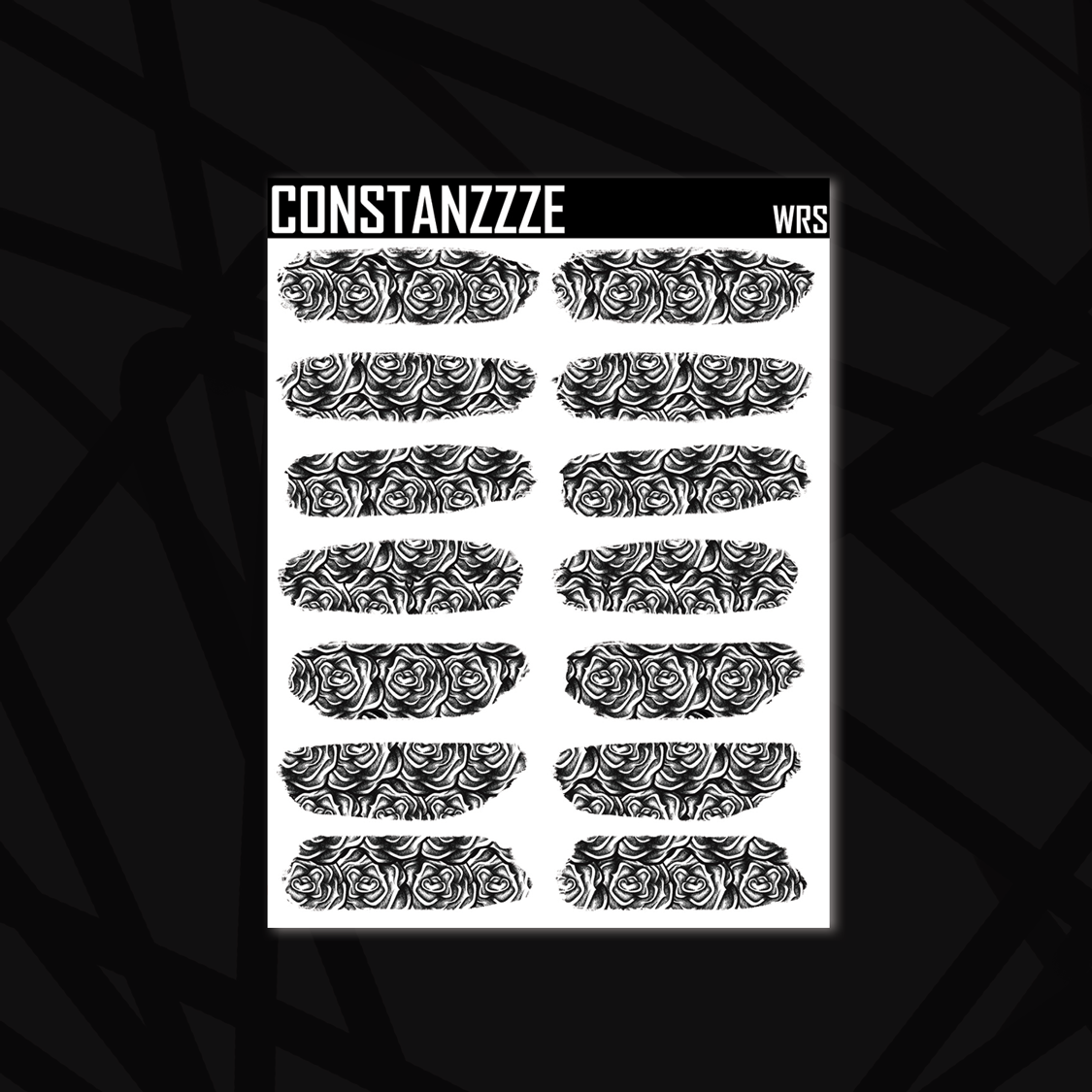 Swarch Sticker Small White Rose Swatch Sticker Sheet – Constanzzze
